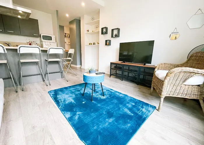 #d5 Blue Lagoon T3 Sleeps 6 Caserne De Bonne Appartement *