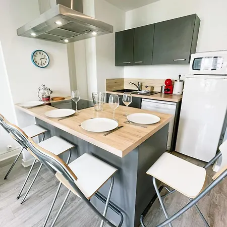 公寓 #d5 Blue Lagoon T3 Sleeps 6 Caserne De Bonne 格勒诺布尔