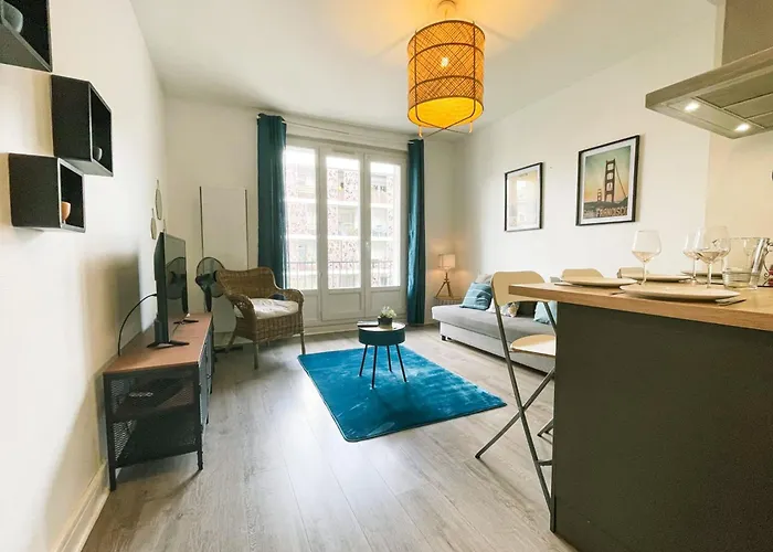 #d5 Blue Lagoon T3 Sleeps 6 Caserne De Bonne * Grenoble