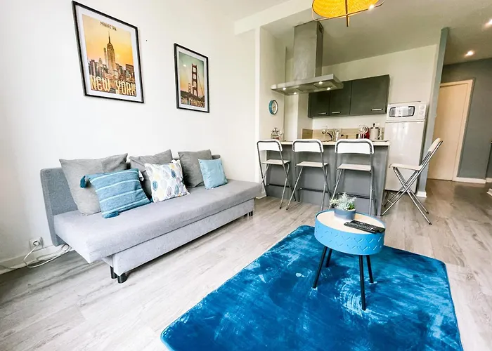 #d5 Blue Lagoon T3 Sleeps 6 Caserne De Bonne Appartamento Grenoble